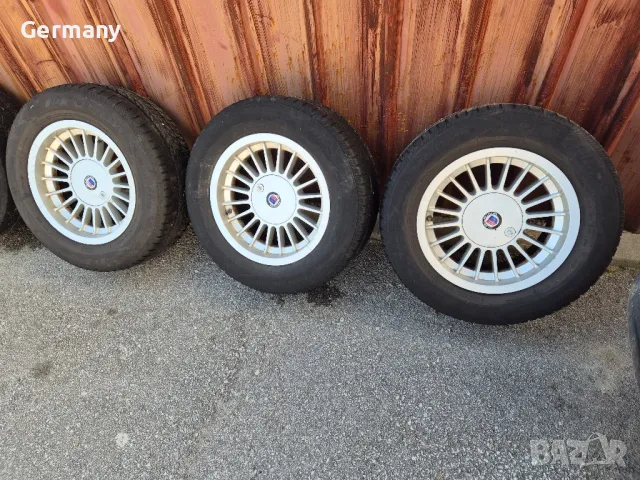 оригинални ретро джанти за bmw alpina 5x120  15 цола  e21e28 e32 e30, снимка 5 - Гуми и джанти - 50005058