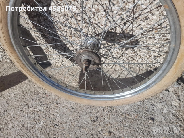 Капли 20 цола с гуми за BMX Български На Балкан Ловеч, снимка 3 - Части за велосипеди - 52194516