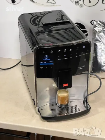Кафемашина кафе автомат melitta caffeo barista T с гаранция, снимка 3 - Кафемашини - 49914007