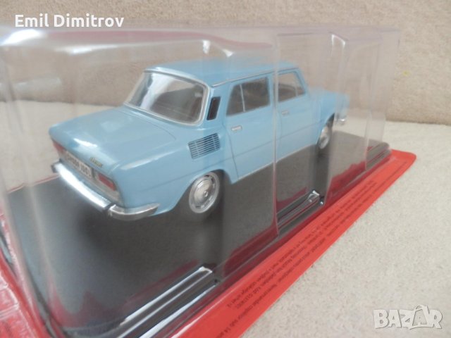 Колекционерско моделче на SKODA 100L в мащаб 1:24, снимка 8 - Колекции - 41344865
