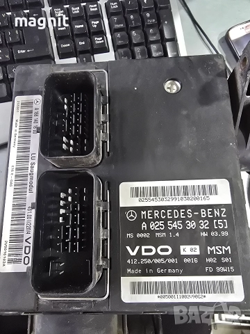 A0255453032 ECU КОМПЮТЪР ДВИГАТЕЛ MERCEDES A-CLASS A1661401600