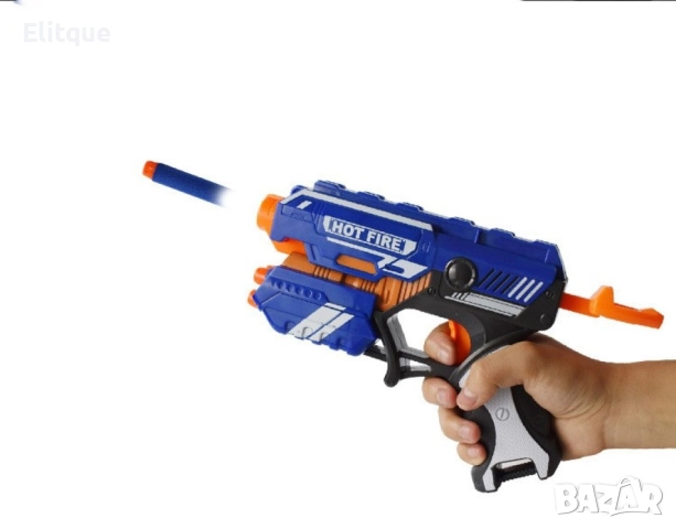 Детски ръчен пистолет с меки куршуми, снимка 10 - Други - 52865934