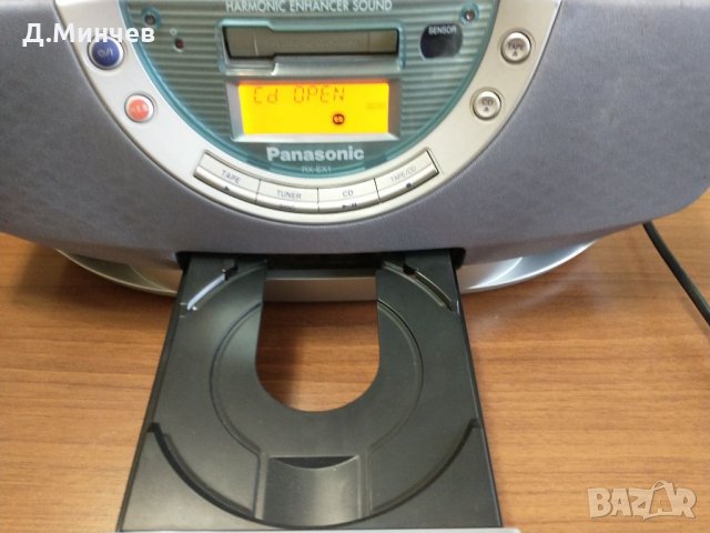 Panasonic RX-EX1 CD Radio Cassette Recorder, снимка 5 - Радиокасетофони, транзистори - 34599272