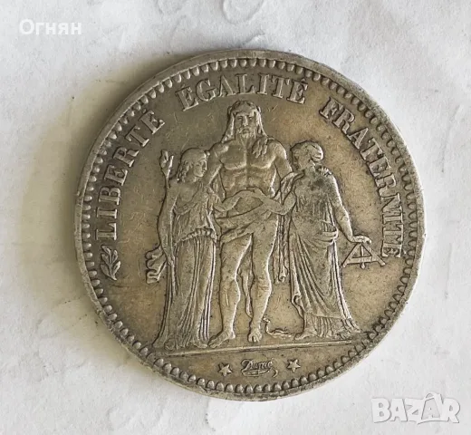5 франка, 5 лири, снимка 10 - Нумизматика и бонистика - 35366067