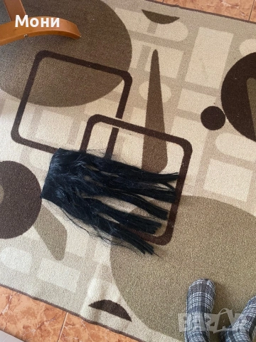 Черен екстеншън , снимка 2 - Аксесоари за коса - 53766773