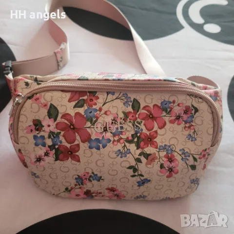 Guess флорална чантичка