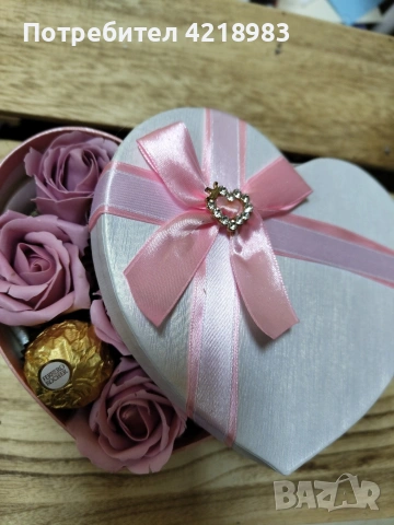 КУТИЯ ЗА ПОДАРЪК , снимка 4 - Декорация - 53341736
