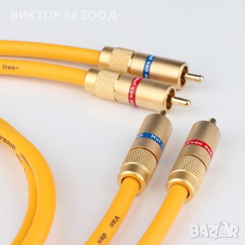 RCA Interconnect Аudio Cable - №22, снимка 2 - Други - 41401289
