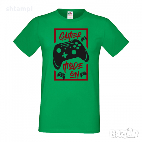 Мъжка тениска Gamer Mode On, снимка 6 - Тениски - 36193219