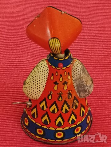 Ламаринена механична играчка Москва 1980 г,СССР. , снимка 4 - Други - 42689552