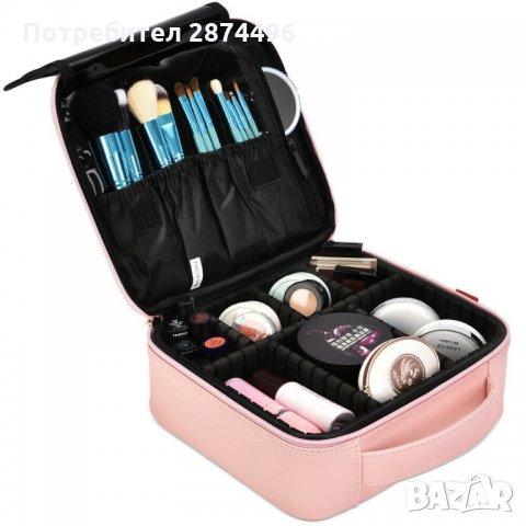 2829 Практично куфарче за съхранение на гримове и козметика, снимка 17 - Подаръци за жени - 35795496