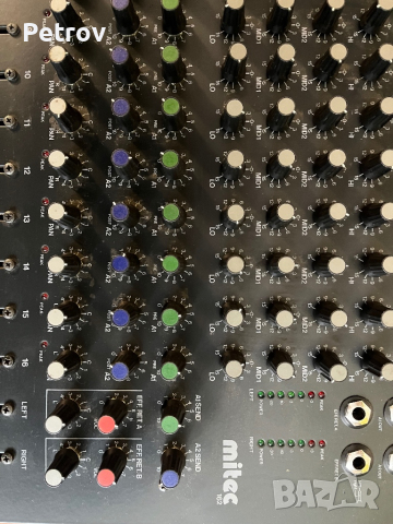 смесителен пулт 16ch., снимка 5 - Ресийвъри, усилватели, смесителни пултове - 44605615