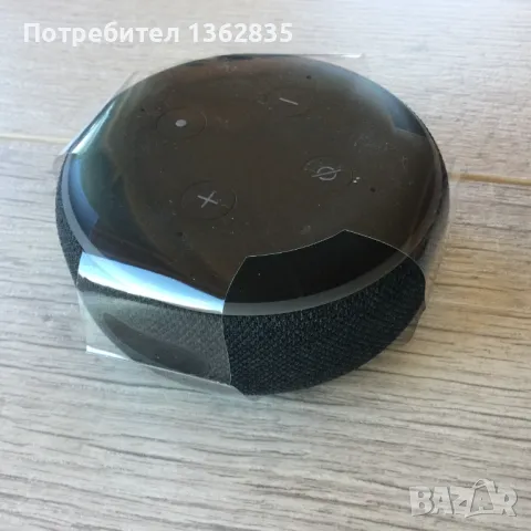 НОВА преносима смарт тонколона AMAZON ECHO DOT 3, Alexa , черна от САЩ, снимка 2 - Тонколони - 48614285