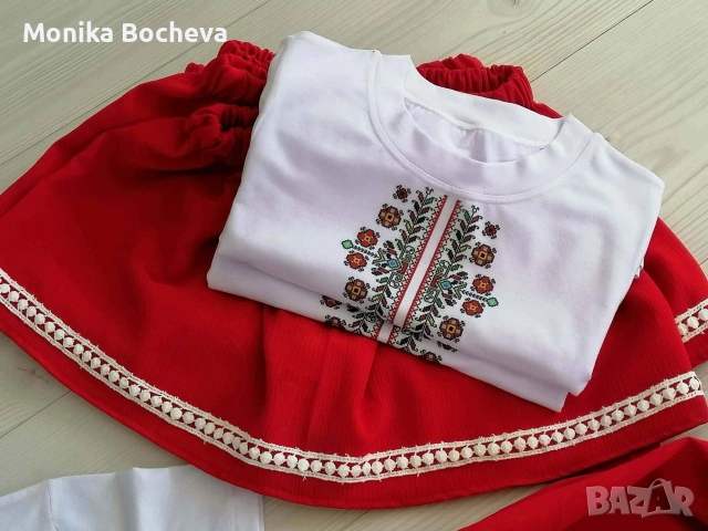 Детско комплектче с фолклорни мотиви, снимка 3 - Детски комплекти - 53730494