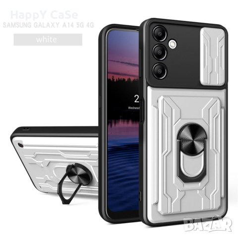 Samsung Galaxy A14 A34 A54 / RING CARD SLOT Удароустойчив кейс, снимка 10 - Калъфи, кейсове - 40295036