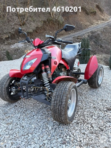 Atv bashan 300 bs с документи за регистрация