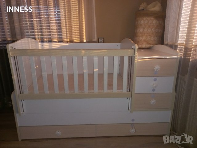 Кошара 6 в 1. 300 лв.с матрак. Има и матрак за юношеският вариант на леглото