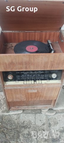  Радио грамофон "АКОРД-104" музикален шкаф, снимка 3 - Радиокасетофони, транзистори - 35930416
