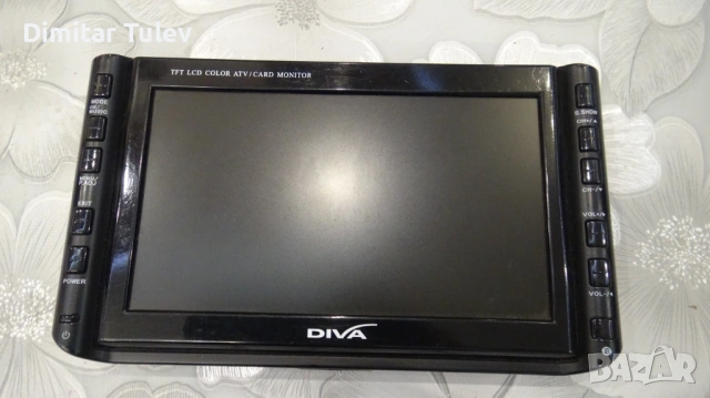 TFT LCD телевизор DIVA 12V, 7 инча, използван, снимка 17 - Телевизори - 53396888