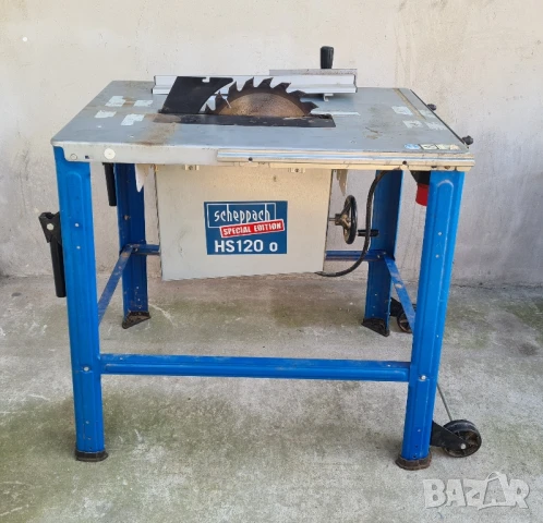 Циркуляр Scheppach HS 120 o трифазен във много добро състояние 