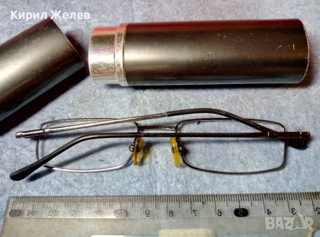 СТИЛНИ ВИНТИДЖ МОДЕЛ ДИОПТРИЧНИ ОЧИЛА с МЕТАЛЕН КАЛЪФ 37712, снимка 6 - Слънчеви и диоптрични очила - 47465122