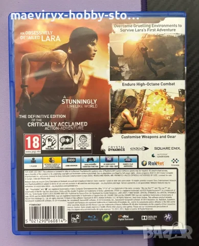 Tomb Raider: Definitive Edition за PS4, снимка 2 - Игри за PlayStation - 55792657
