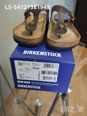 Дамски чехли Birkenstock, снимка 3 - Чехли - 50593883