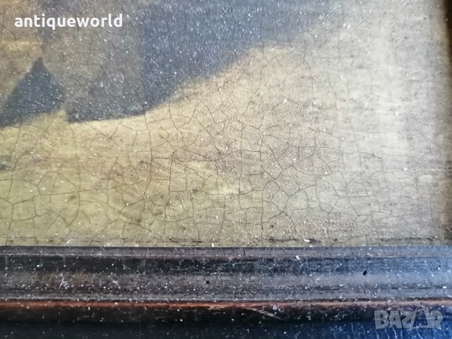 Стара Барокова Картина Adriaen Brouwer 1635 г., снимка 5 - Антикварни и старинни предмети - 35802213
