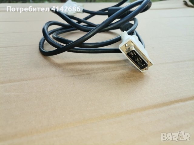 Кабел HOTRON DVI към DVI, E246588, AWM STYLE 20276, снимка 3 - Кабели и адаптери - 53637047