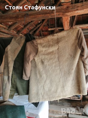 Палта от естесвена овча кожа, водо непромукаеми ., снимка 4 - Якета - 34725971