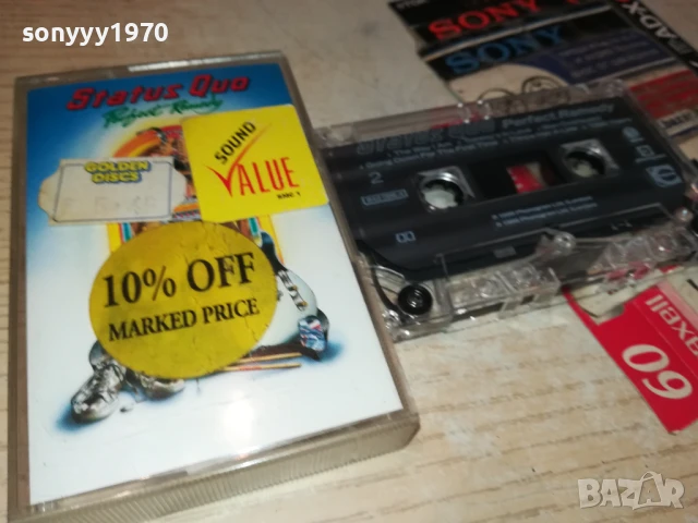 STATUS QUO-ORIGINAL TAPE 2407251156, снимка 6 - Аудио касети - 51126514