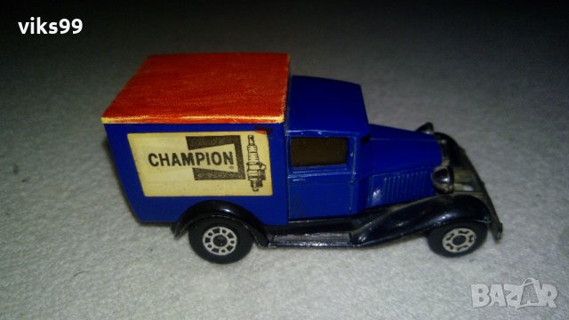 Matchbox Model A Ford Van Champion Made in England 1979, снимка 6 - Колекции - 35954721