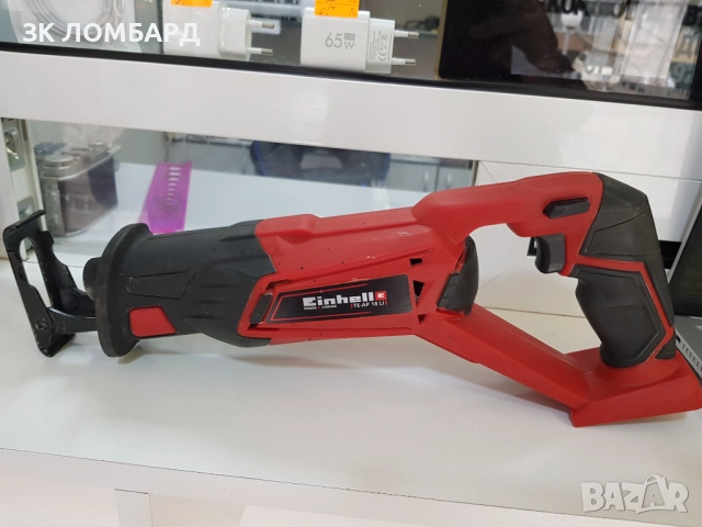 Акумулаторен саблен трион Einhell TE-AP 18/13 Li, 18 V, 50 мм, снимка 4 - Други инструменти - 52637230
