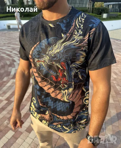 Мъжки тениски в японски дизайн