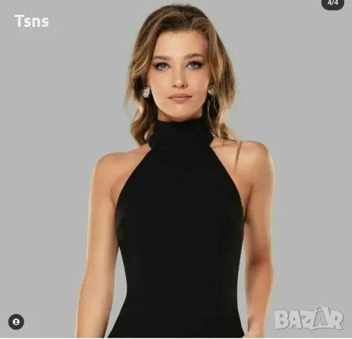 велурена рокля