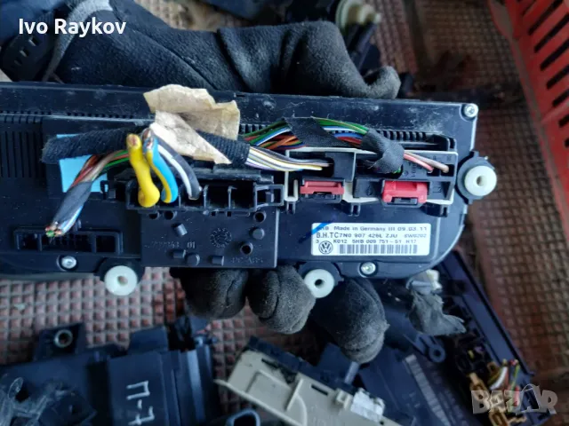 Клима управление за VW GOLF 6 , PASSAT 7 , 5HB 009 751-00 , , снимка 3 - Части - 48181278