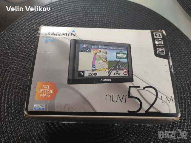 GPS навигация 5" Garmin Nuvi 52LM EU BG доживотни карти, снимка 2 - Навигация за кола - 49504966