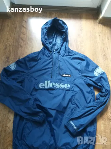 Ellesse Berto Rain Jacket Navy - страхотна мъжка ветровка М, снимка 8 - Якета - 47261633