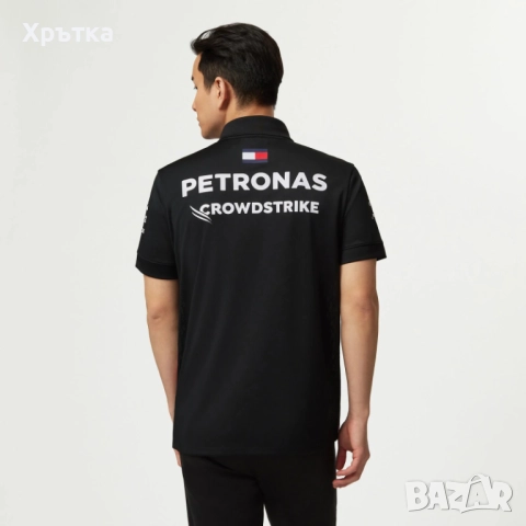 Mercedes AMG F1 Team Polo - Оригинална мъжка тениска с яка, снимка 4 - Тениски - 52939042