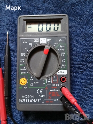 Мултицет Voltkraft, снимка 2 - Друга електроника - 53207849