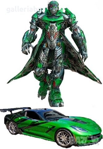 Робот трансформърс Crosshairs от серия Кинг Конг (Transformers, King Kong), снимка 2 - Други - 41530078