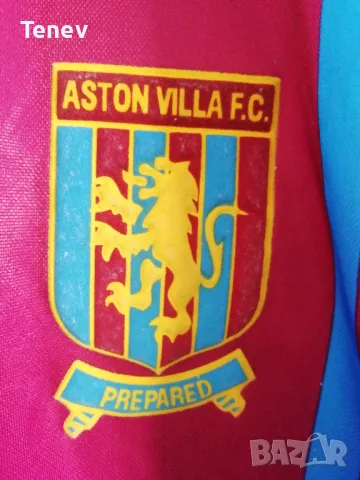 Aston Villa Asics 1993/1994/1995 Vintage оригинална тениска ретро винтидж фланелка Астън Вила XL, снимка 4 - Тениски - 48556456