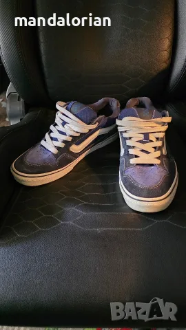 Vans MN Caldrone Suede/Mesh Navy/Stv Navy 44 номер кецове 