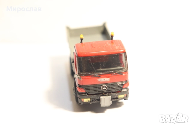 HERPA H0 1/87 MERCEDES ACTROS САМОСВАЛ КАМИОН МОДЕЛ, снимка 4 - Колекции - 52864930