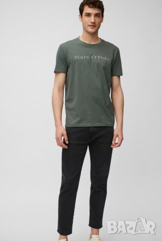 Marc O'Polo- XXL-Зелена мъжка тениска органичен памук , снимка 4 - Тениски - 41474172