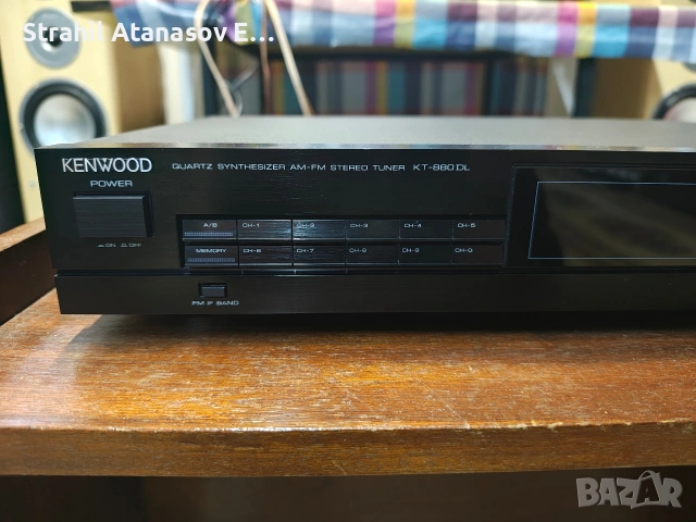 Kenwood KT-880 DL Стерео Тунер, снимка 4 - Ресийвъри, усилватели, смесителни пултове - 53517239