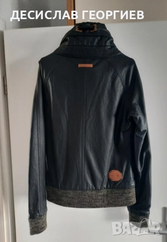 Кожено яке от естествена кожа на марката "NAKETANO"", снимка 2 - Якета - 51829178