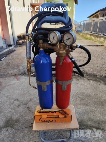 Мобилен оксижен с 2х3.5 литра бутилки , снимка 2 - Други стоки за дома - 53130269