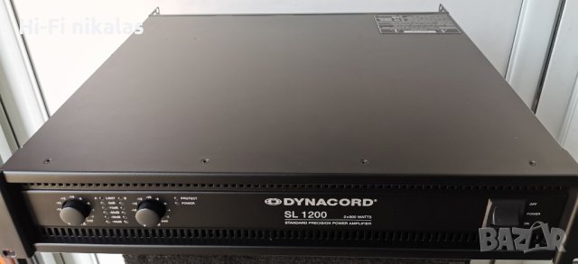 професионално стъпало усилвател DYNACORD SL 1200  , снимка 2 - Ресийвъри, усилватели, смесителни пултове - 44416482