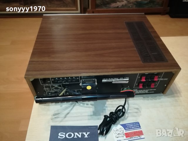 AKAI BIG RECEIVER-MADE IN JAPAN 1107231726LNV, снимка 12 - Ресийвъри, усилватели, смесителни пултове - 41520193